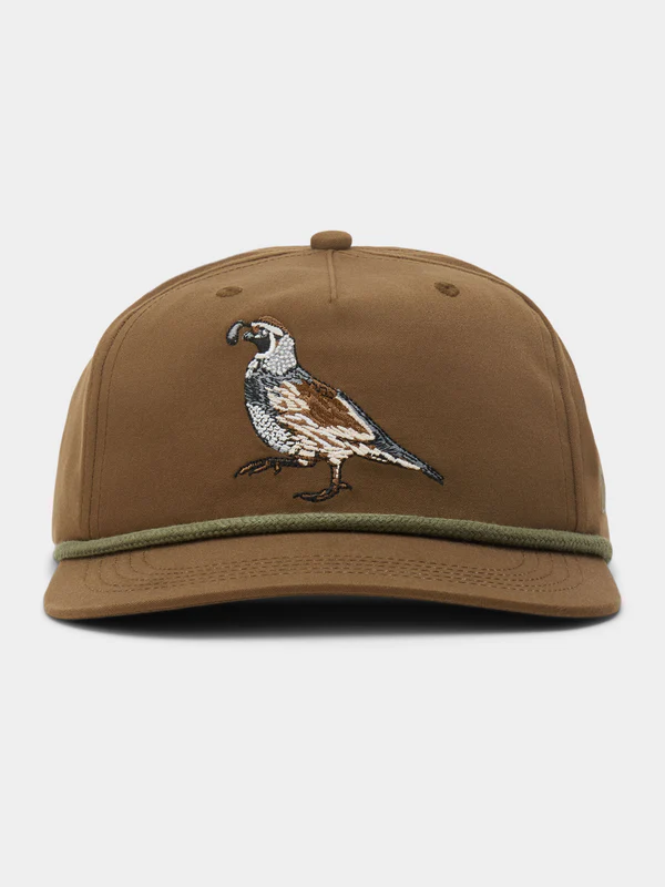 California Quail Grandpa Hat- Pin Oak